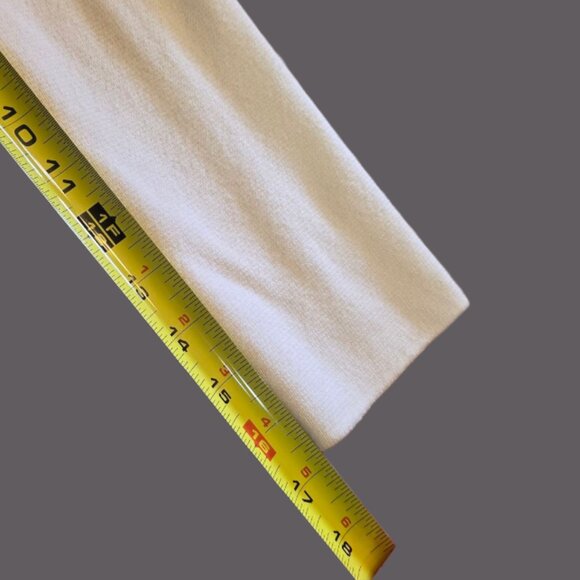 TALBOTS Cream  Notch Collar Sweater Blazer sz M Petite - Picture 9 of 9